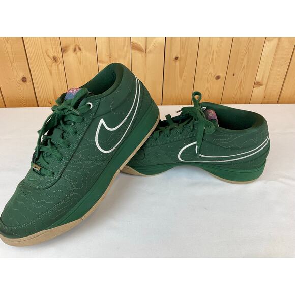 Nike Devin Booker Basketball Shoes, Green- Size 14 - Picture 2 of 7